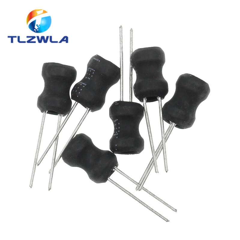 Description Picture 5 of item100PCS 0608 6*8mm I-shape Power Inductor Inductance Copper Coil 1MH 68uh 100uh 150UH 220 330 470 uH 2.2MH 3.3MH 4.7MH 10MH Hot