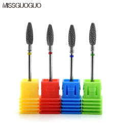 Missguoguo Alloy Nail Drill Bit Rotary Electric Manicure Drilling Nail Drill Pedicure Machine Accessories Nail File Drill Bits