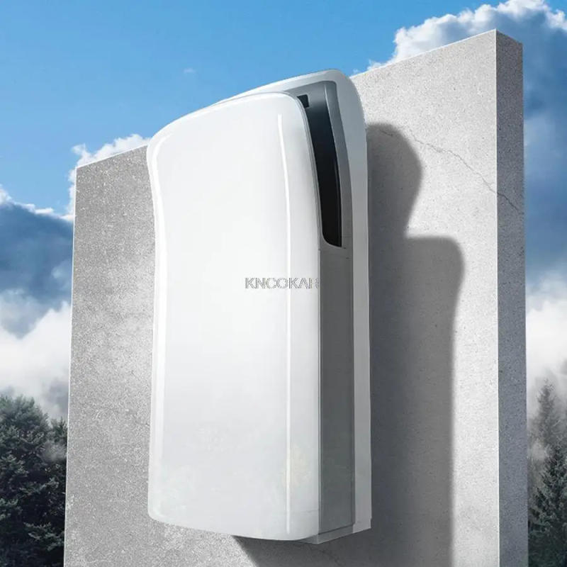 Description Picture 3 of itemAutomatic induction hotel high-speed double-sided jet dryer 220V hand dryer hand dryer Double-sided jet dryer D356