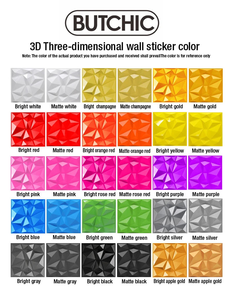 Description Picture 5 of item30x30cm house wall renovation stereo 3D wall panel non-self-adhesive 3D wall sticker art tile 3d wallpaper room bathroom ceiling