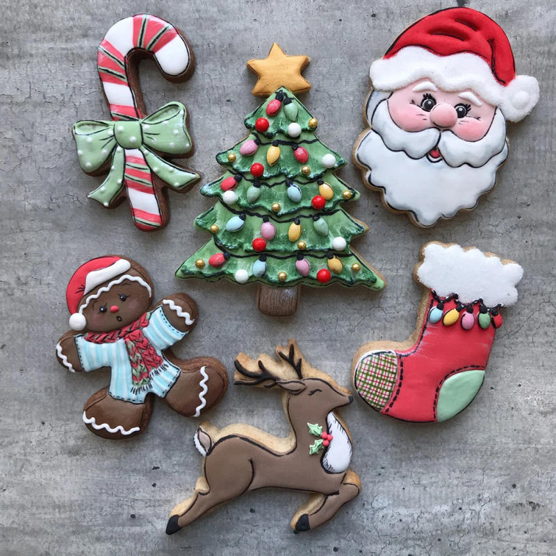 Description Picture 3 of itemKENIAO Christmas Single Cookie Cutter - Winter Biscuit Fondant Pastry Sandwich Bread Mold - Stainless Steel