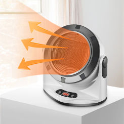 Mini Heater Multifunctional Household Electric Heater Clothes Dryer Bedroom Bathroom Dormitory Heater 220V / 50Hz 1000W