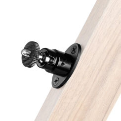 CAMVATE Mini Ball Head Bracket Holder With 1/4" Male Thread Screw Mount + Wall Mount For dslr Camera Monitor LED Light Flash Mic