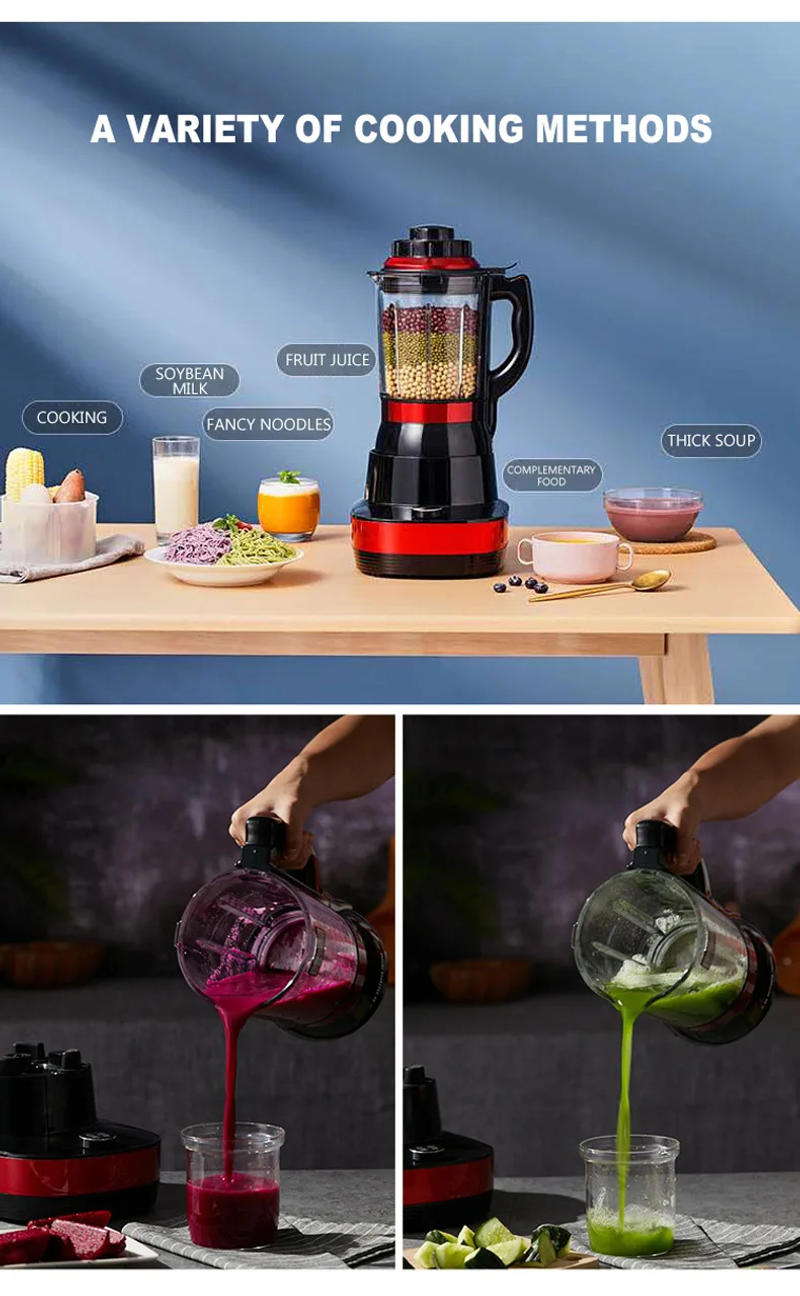 Description Picture 6 of itemHousehold Electric Mixer Blender Meat Grinder Food Blender Smart Reservation Steamed Blender Mixing Machine