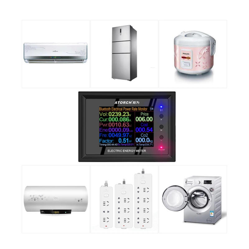 Description Picture 4 of itemAT24 AC50-300V/30A 2.4" Digital Voltmeter Meters indicator Power Energy Ammeter current Amps Volt watt meter tester detector