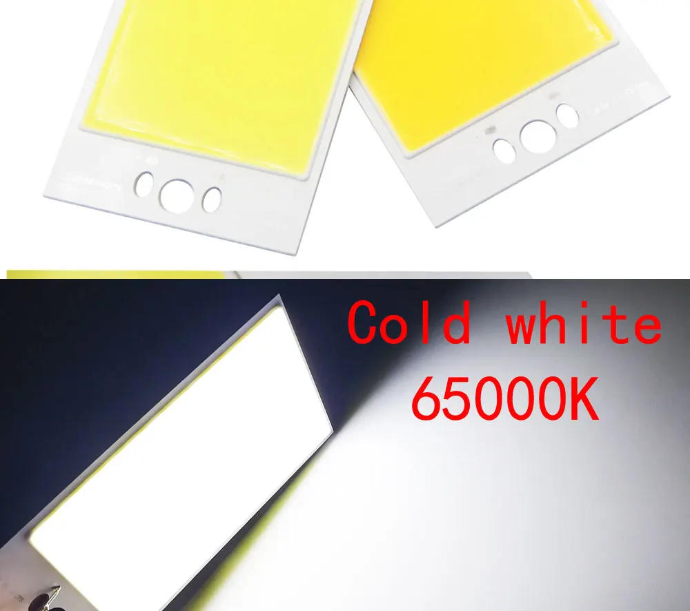 Description Picture 5 of itemNew Store Promotion 120*65mm 12V 30W Cob Led Panel Light Source Bulb Cold Warm White High Bright LED for Diy Lamp