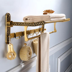 Aluminum Antique Bathroom Hardware Accessory ,Towel Rack,Ring Paper,Toilet Brush Toothbrush Cup Holder,Corner Shelf,Soap Basket