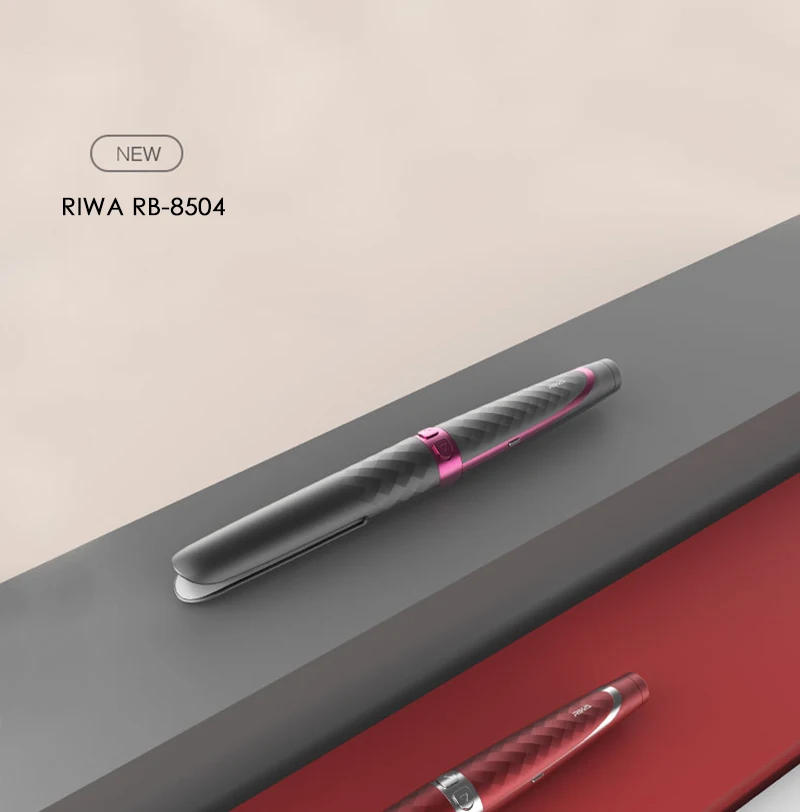 Description Picture 2 of itemAIKIN Riwa Automatic Curling Hair Styling Tools Red Color Professional Hair Waver 5 Speed Temperature Hair Curling Iron Women