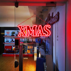 Deco 10x5 inches Red LED Neon Open Sign XMAS Ultra Bright LED Neon Lights Store Shop Windows Sign Advertising Lights Indoor lamp