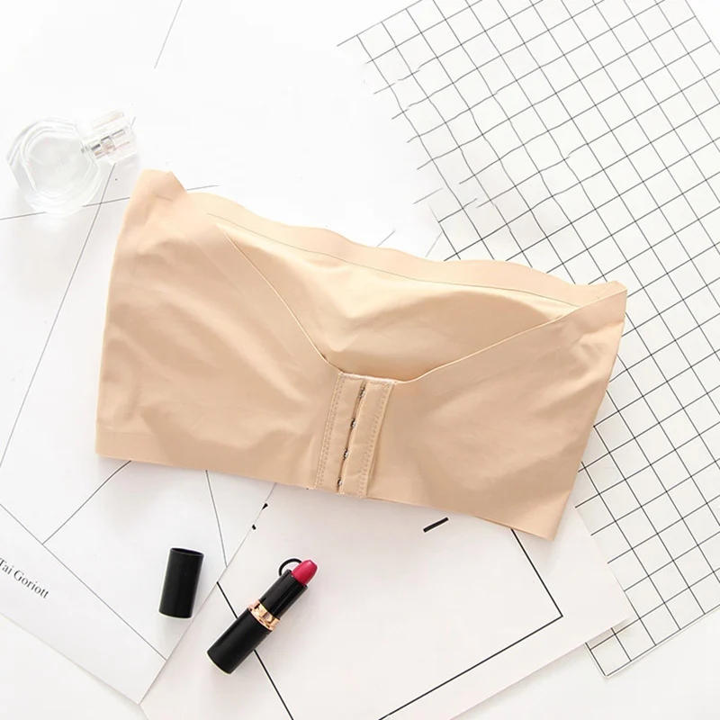 Description Picture 6 of itemWomen Seamless Invisible Bra Sexy Lingerie Women Brassiere Tube Top Strapless Push Up Crop Tops