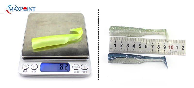 Description Picture 4 of itemHot-Sale Soft Lure Kit at 3+1 Jig Head and Soft Body 9cm shad Blister Package 30g Set Bait Saltwater Fishing Baits Shad