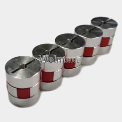 5mm/6mm/6.35mm/8mm/10mm/12mm CNC Flexible Plum Spider Shaft Coupling Coupler Servo Motor Connector Sleeve D25L30
