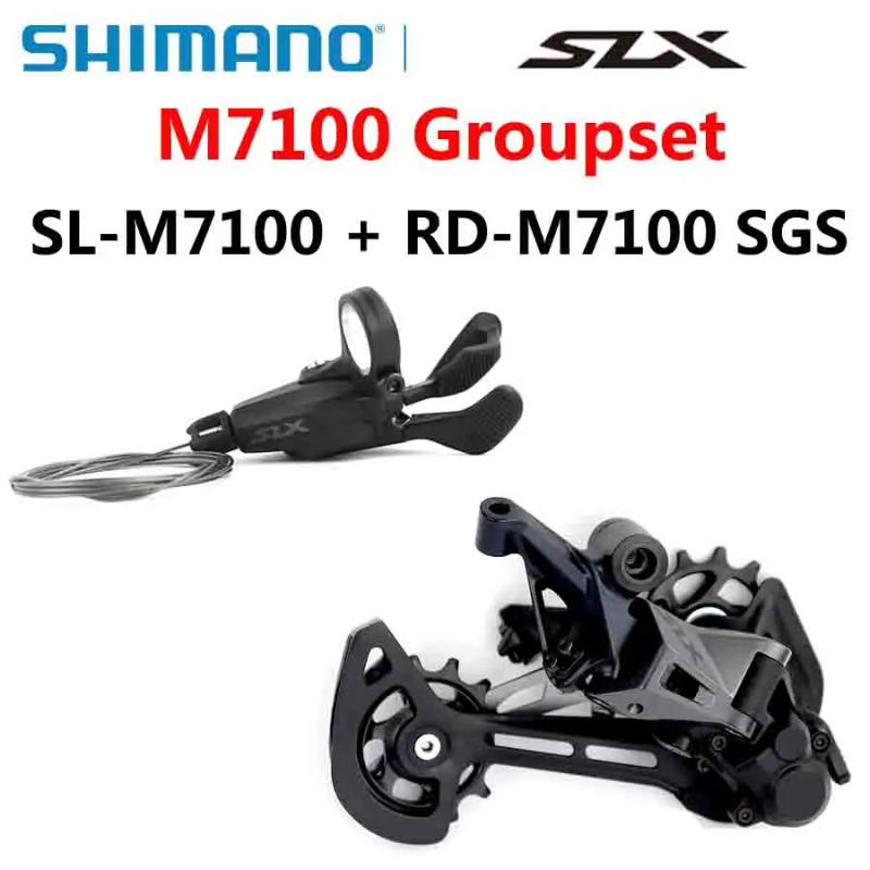 Description Picture 2 of itemSHIMANO SLX M7100 12 Speed Groupset Mountain Bike Groupset 1x12-Speed SL M7100 + RD M7100 Rear Derailleur M7100 Shifter Lever