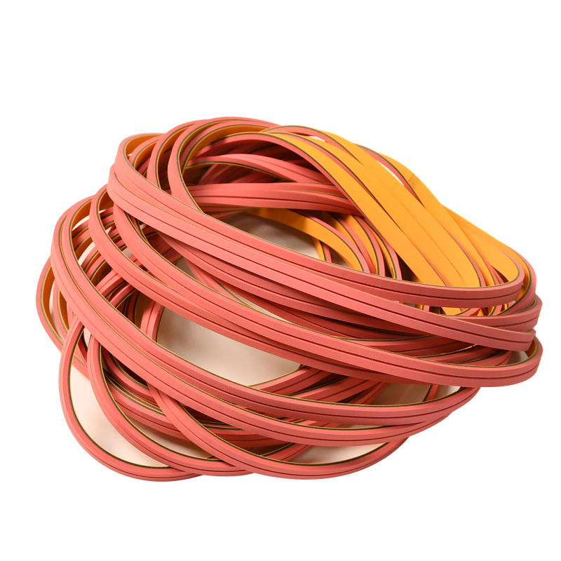 Description Picture 6 of itemCustomized With Groove Flat Conveyor belt For Glass Edge Clamping Machine. Nylon Sheet Base transmission Belt With Red Rubber