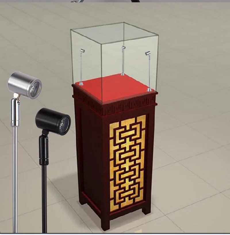 Description Picture 3 of item4PCS 1W Mini LED Spotlight Surface Mounted Cabinet Downlights for Display of Wall Lights 10/15/20/25/30/35cm