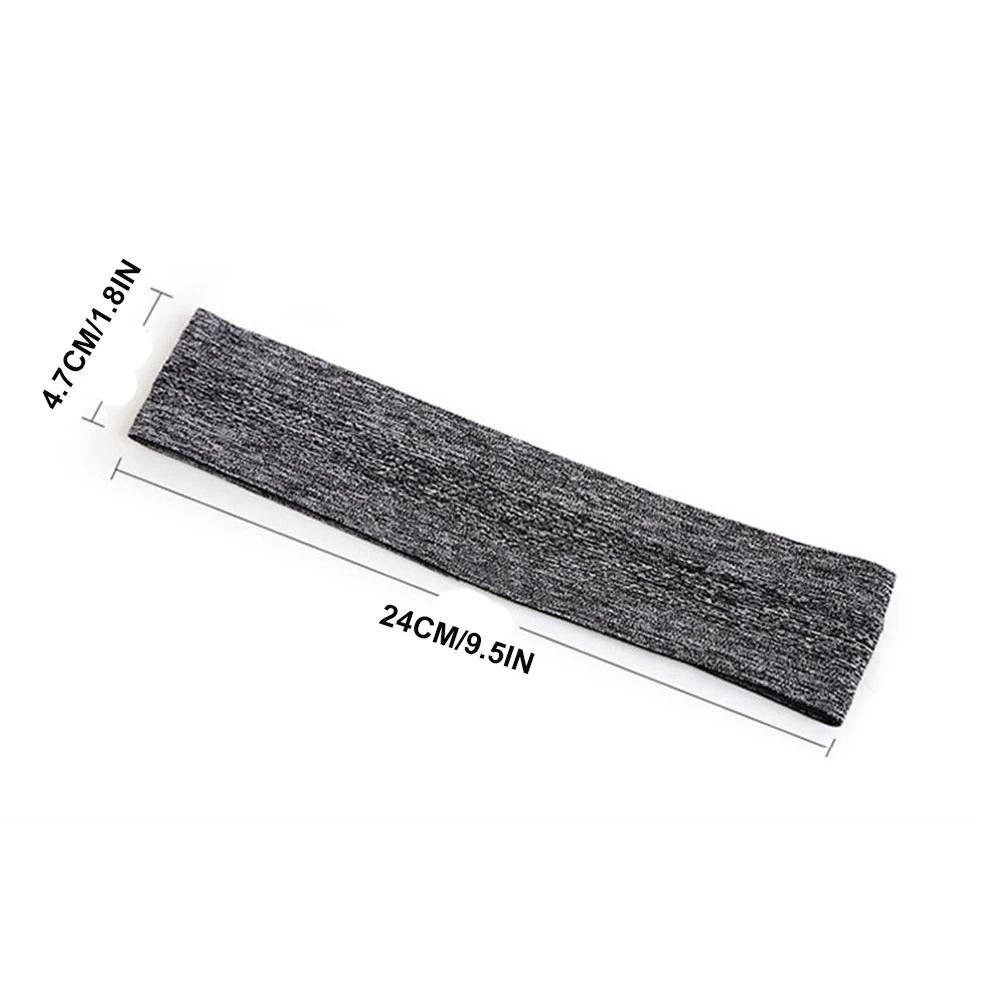 Description Picture 5 of itemOutdoor Sports Headband Portable Fitness Hair Bands Man Woman Hair Wrap Brace Elastic Cycling Yoga Running Exercising Sweatband