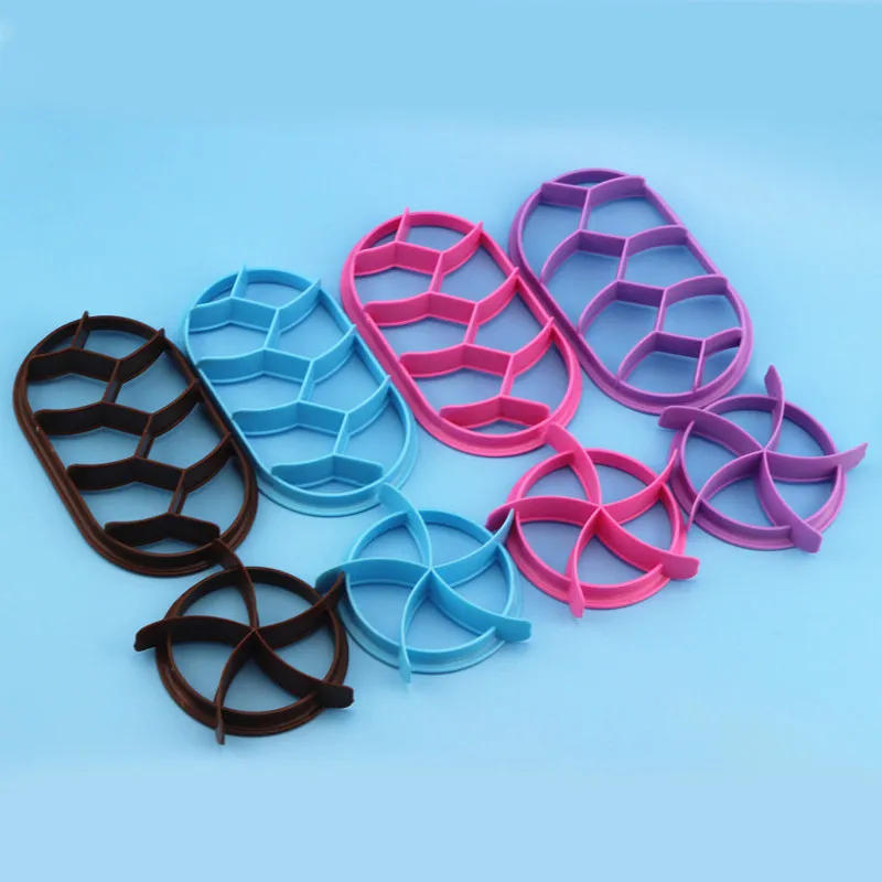 Description Picture 2 of item1PC Round Circular Oval Bread Molds Fan Shaped Pastry Cutter Dough Cookie Press Bread Biscuit Moulds Kitchen Pastry Baking Tools