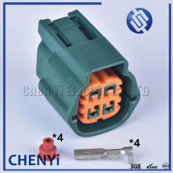 1 set 4 Pin 6189-1105 6189-7757 Waterproof Oxygen O2 Sensor Plug Female Automotive Connector Wire Socket For Nissan Subaru