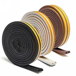 5M Window Door Excluding Draft Strip Self Adhesive Anti-Collision Sticky Seal Door Seal Strip Weather Strip Wall Sticker