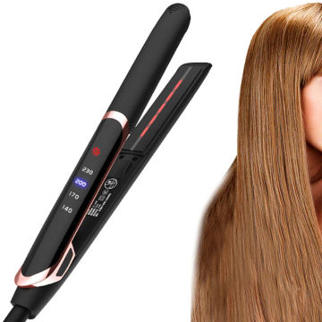 Fast Warm-up Infrared Straightening Iron Professional Heating Infrared Plate Hair Straightener Flat Irons Ionic Hair Care Styler