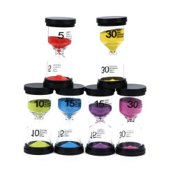 5/10/15/30 Minutes Sand Watch Hourglass Sandglass Sand Cook Clock Children Gift Sand Timer Home Decoration