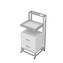 Hair salon tool cabinet hair salon tool car barbershop shelf beauty salon wheelbarrow hair dresser