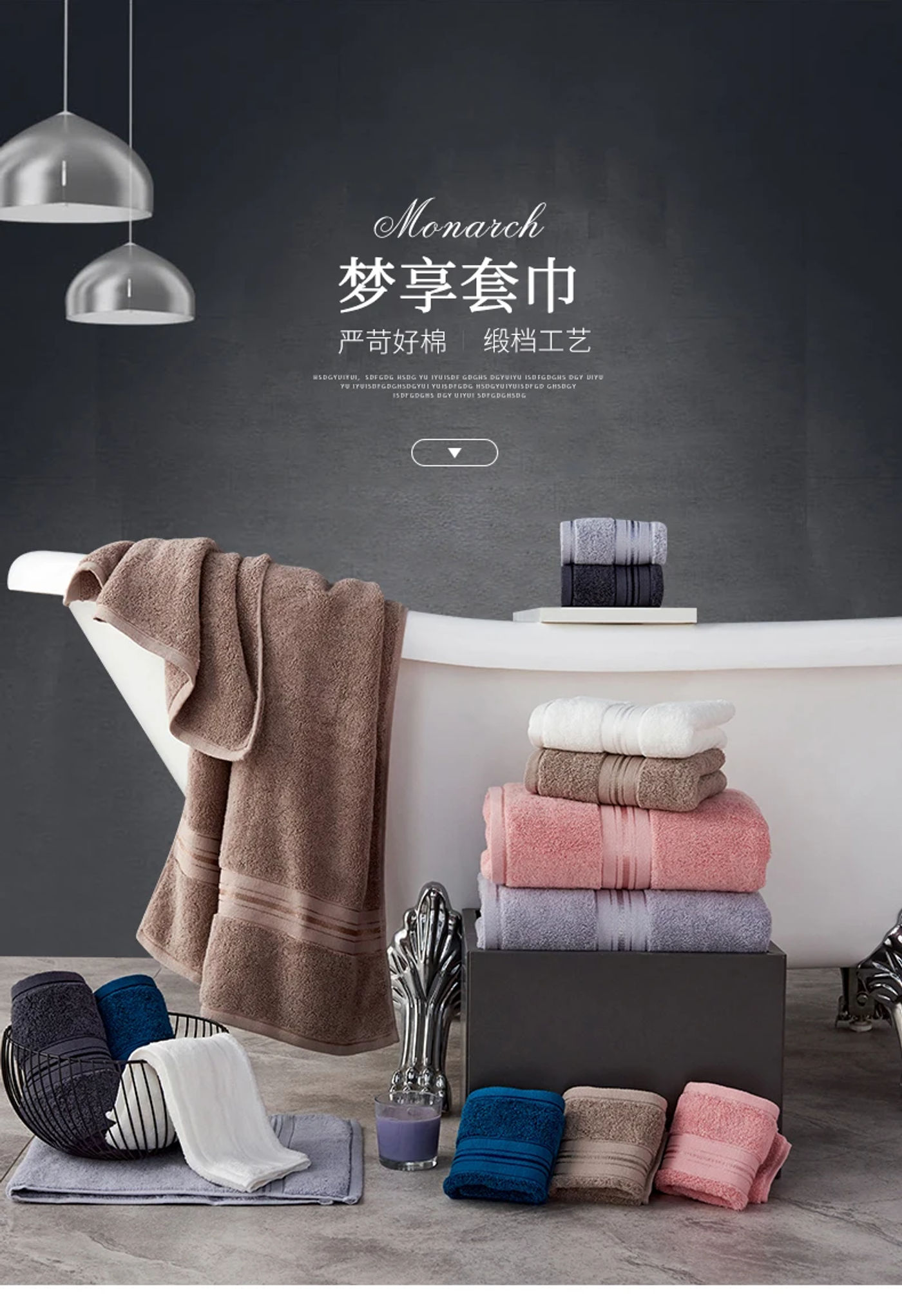 Description Picture 2 of itemEgyptian Cotton Towel Set Bath Towel And Face Towel Can Single Choice Bathroom Towel Travel Sports Towels
