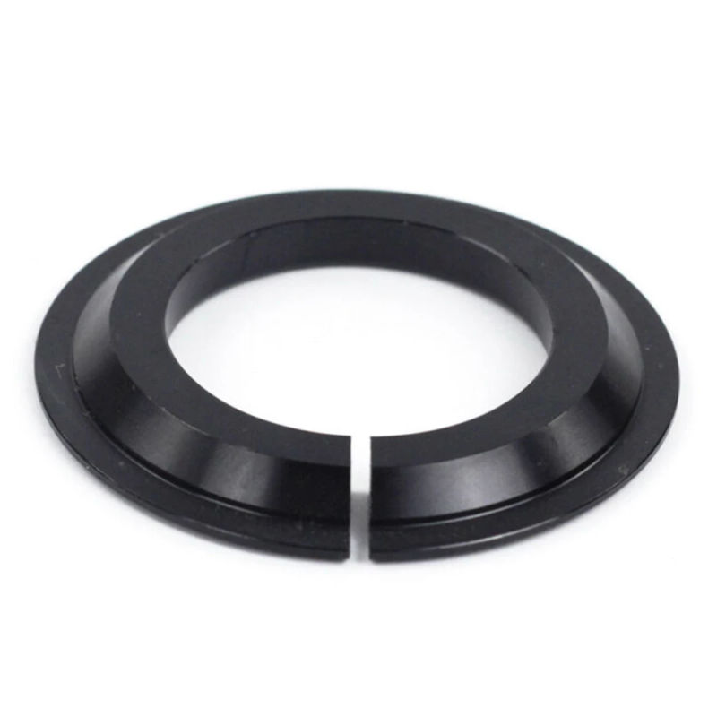 Description Picture 4 of item1 1/8- 1 1/2 Tapered Steerer Tube Conversion Kit Race Ring Fork Adapter Black 45 Degrees Bike Fork Adapter Ring