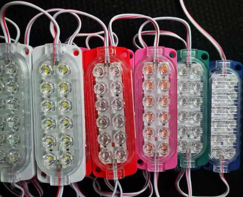 Description Picture 2 of item12V led module for car lights truck side light Advertising Luminous characters backlight IP65 Waterproof White Red Yellow