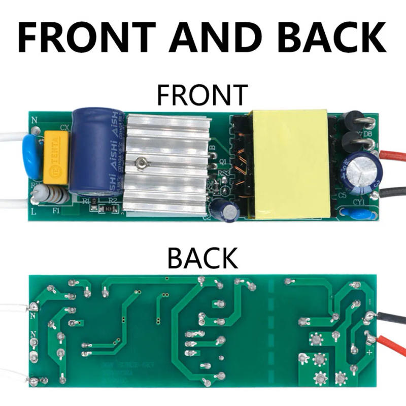 Description Picture 4 of itemLED Driver No Flicker 40W 50W DC24-46V Power Supply Constant Current Control Lighting Transformer Bare board For LED Diode Lamp