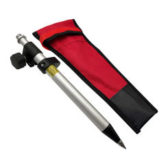 60CM Telescopic Mini Prism Pole Precise Tip 5 / 8x11 "Thread Stretch Full Station Prism surveying instruments part