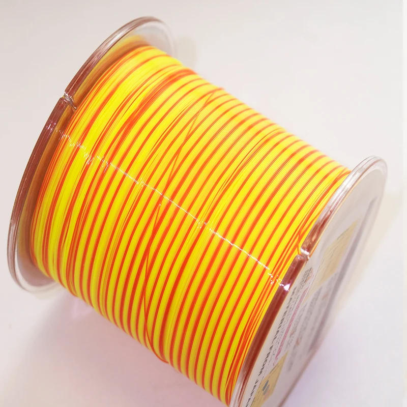 Description Picture 4 of item500m Semi-floating Fishing Line Monofilament Double Color Rock Fishing-Line Resistance Jack Sea Pole Fishing Accessories Tools