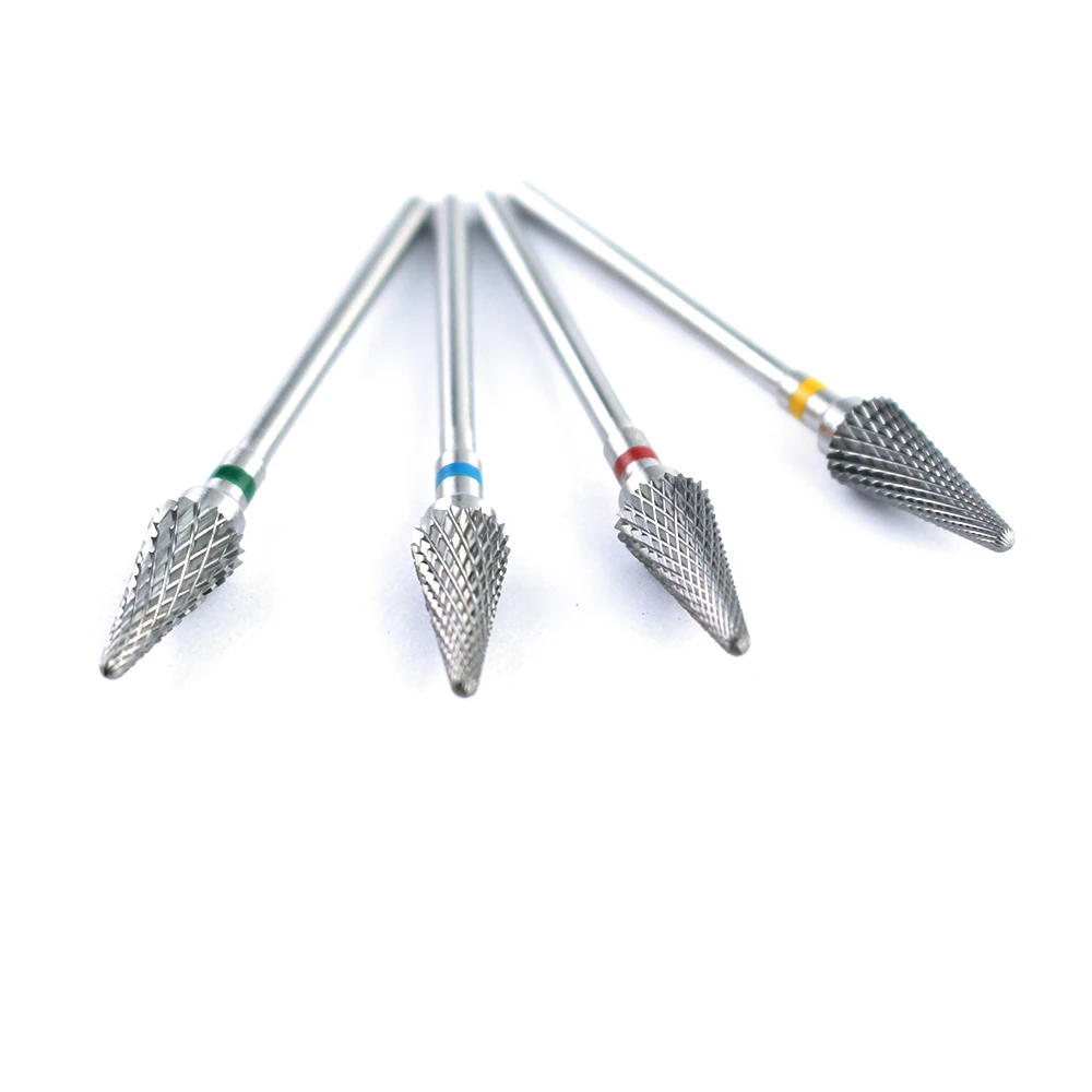 Description Picture 5 of item1pcs Carbide Nail Drill Bit Electric Manicure Drills Milling Cutter Files Nail Art Equipment Bits Pedicure Tools Accessories