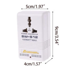 Professional Power Voltage Converter 220/240V To 110/120V Adapter