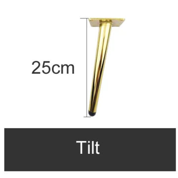 Bright gold Luxurious atmosphere, TV cabinet feet Sofa table and chair legs support Foot coffee table legs,furniture hardware