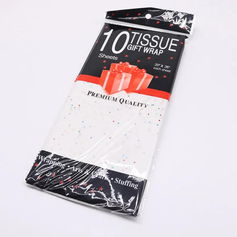 Description Picture 6 of item10 Sheets 50*66CM Glitter Sequins Tissue Paper DIY Handmade Craft Paper Flowers Gift Packing Wedding Party Home Decor Supplies