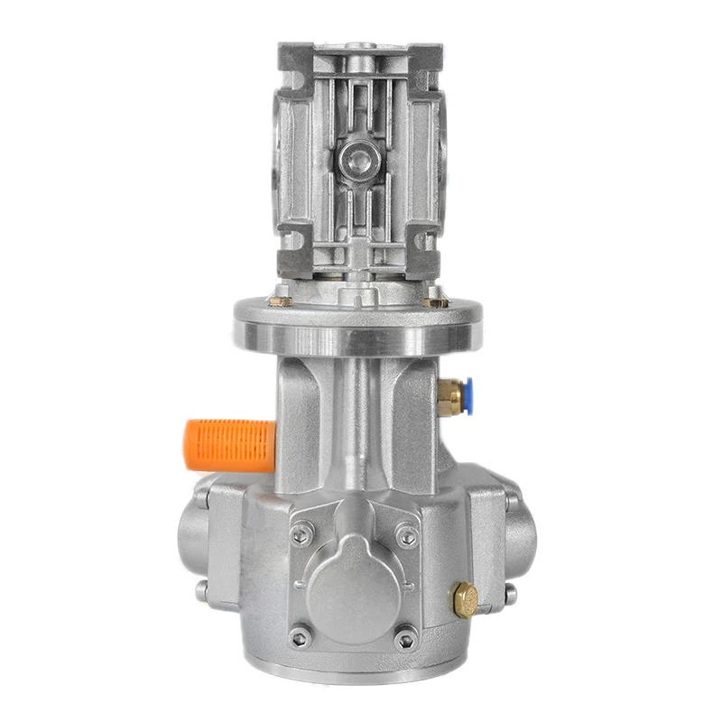 Description Picture 2 of itemThree-cylinder Piston Pneumatic Motor with Worm Gear Reducer Large Torque Low Speed Industrial Strength Explosion-proof Motor
