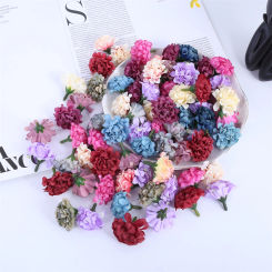 20Pcs Daisy Artificial Flowers Head for Home Decor Birthday Party Wedding Decoration DIY Crafts Garlands Ornament Accessories
