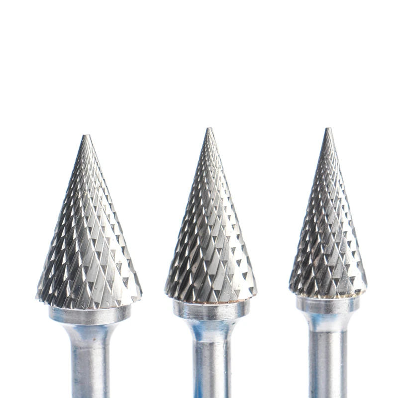 Description Picture 6 of itemYG8 Alloy Rotary File 1Pc MX Type Double Slot Tungsten Carbide Wood Carving Grinding Head Hard Metal Milling Cutter For Copper