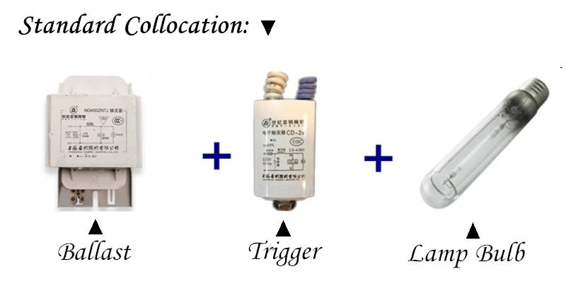 Description Picture 2 of itemZHMZH High Pressure Sodium Lamp Plant Lighting Growing Lamp Bulb Yellow High Efficiency 220V E27 E40 70W 100W 250w 400w 1000w