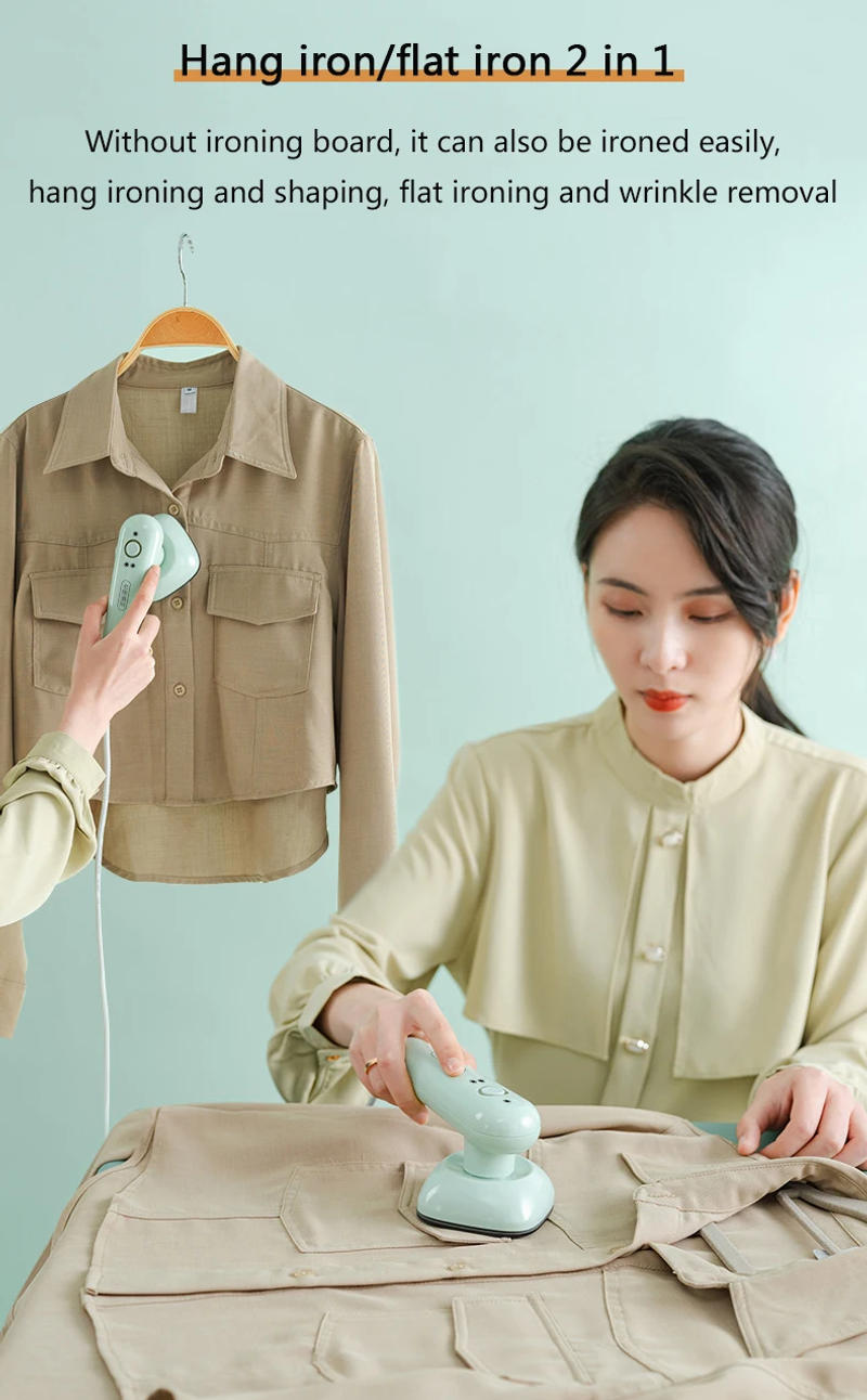 Description Picture 6 of itemDMWD Household Garment Ironing Machine Handheld / Flat Hanging Iron Portable Iron Electric Garment Steamer Fast Heat 100-240V