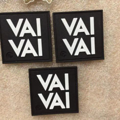 High Quality Customized 3D rubber patch PVC Patches Private Logo Sew on Garment Label Clothing Tag