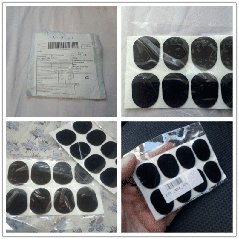 Description Picture 2 of itemSLADE 8pcs / 16pcs Standard 0.8mm Alto Tenor Saxophone Mouthpiece Cushions Pads Woodwind Musical Instruments Parts Accessories