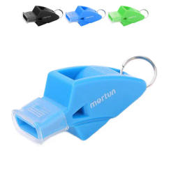 Whistle Crisp Sound Football Whistle with Lanyard Finger Clip for Sports for Emergency