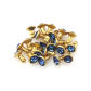 Gold with Lightblue