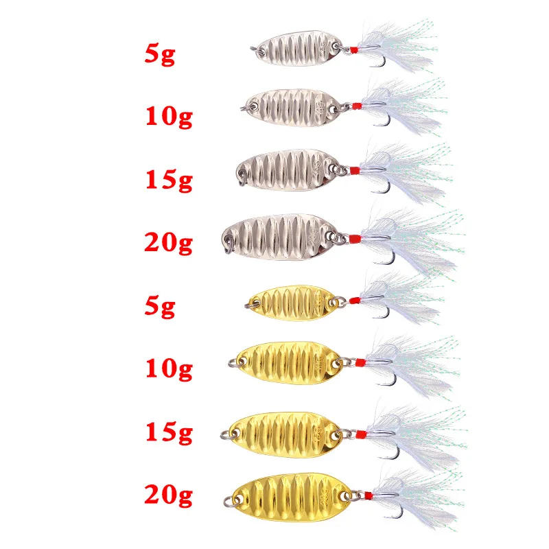 Description Picture 4 of item1pcs Lure Spoon Fishing Lures Pesca Wobblers Spinner Baits Shads Sequin Metal Jigging For Carp Fishing Topwater Isca Bass