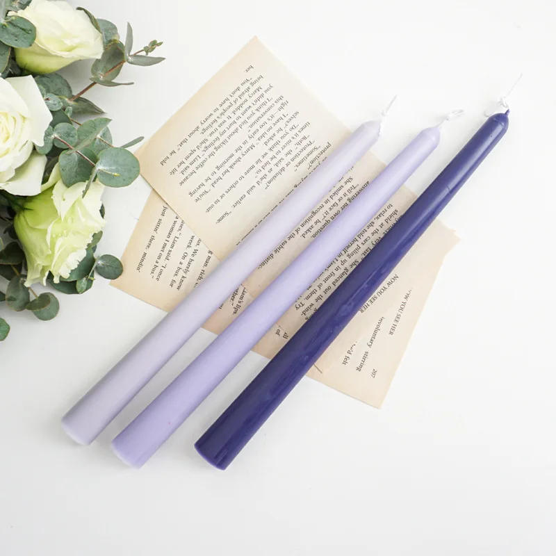 Description Picture 4 of item25.5/30cm Long Pole Candle Plastic Mold DIY Peaked Column Candle Making Kit Household Candle Production Supplies Handmade Gift