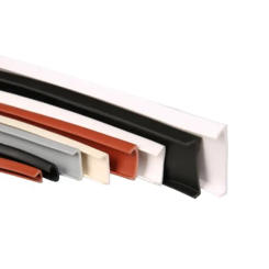 U Edge Banding Veneer Edging Wood Furniture Soft PVC Edgeband White Black Beige Gray odd