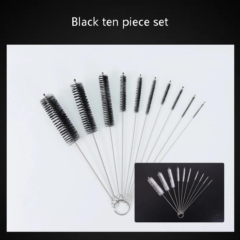 Description Picture 6 of itemDrinking Straw Cleaning Brush Kit Reusable Tube Pipe Cleaner Nylon Stainless Steel Long Cleaning Brushes for Baby Cup Bottles