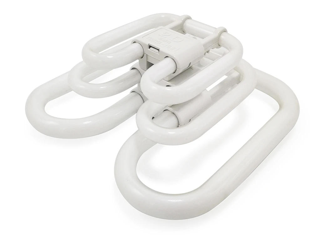 Description Picture 6 of itemZHMZH Four Needle Butterfly Tube Tricolor Energy-saving Lamp Fluorescent Light Bulb 2D Four-pin Butterfly Lamps 10W 21W 38W